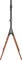 Подставка для телевизора Cactus CS-ST1247BKWN черный/орех 49"-70" макс.40кг напольный - фото 20907