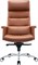 Кресло руководителя Cactus CS-LBR-CARACAS кожа крестов. алюминий - фото 21171