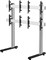 Стойка для телевизора Cactus CS-FS-TV4-PRO черный 32"-70" макс.50кг напольный мобильный - фото 21336